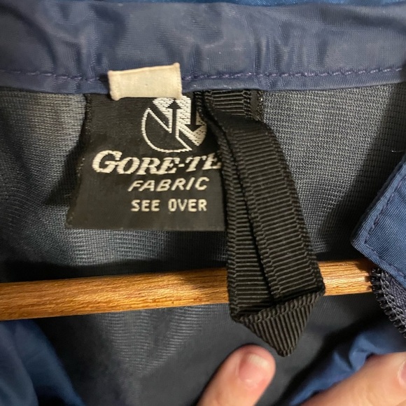 THE NORTH FACE - vintage GORE-TEX USA Blue Parka Anorak Jacket - Picture 4 of 5